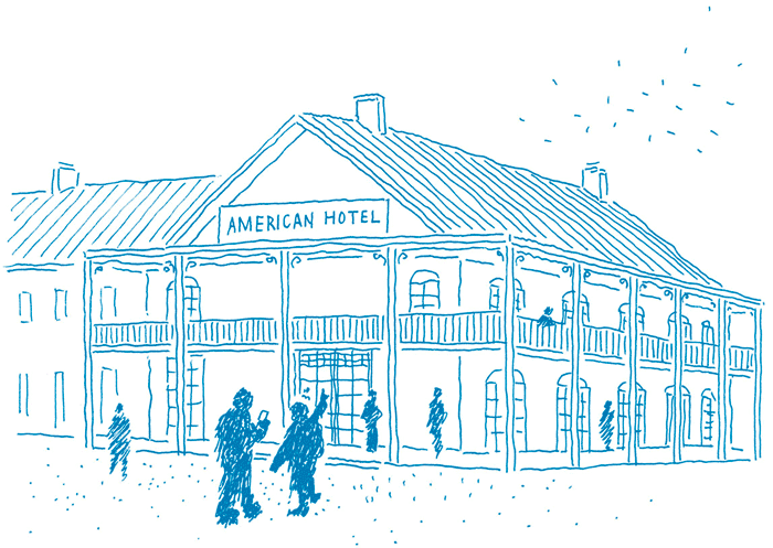 アメリカンホテル