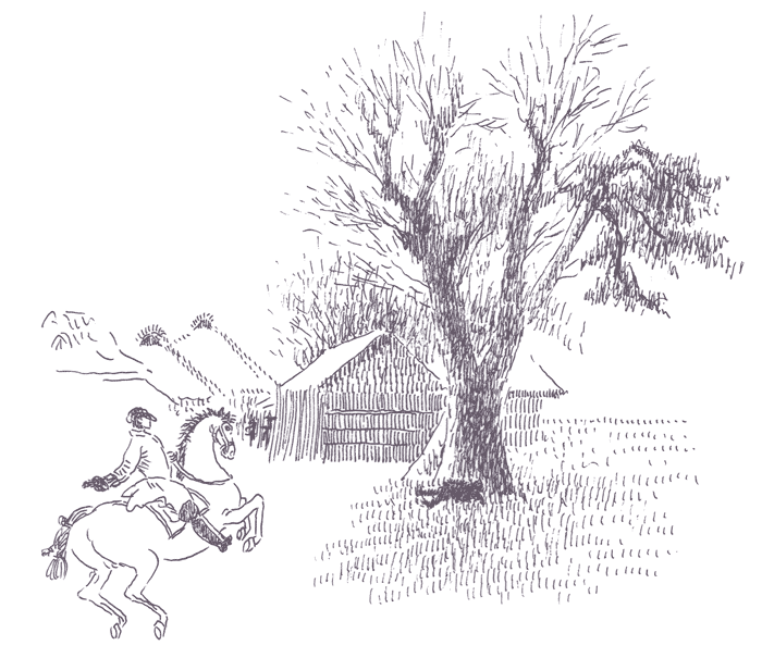 馬を走らすウィリアム・ウィリス