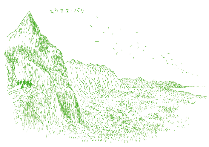 ヌウアヌ・パリの景色