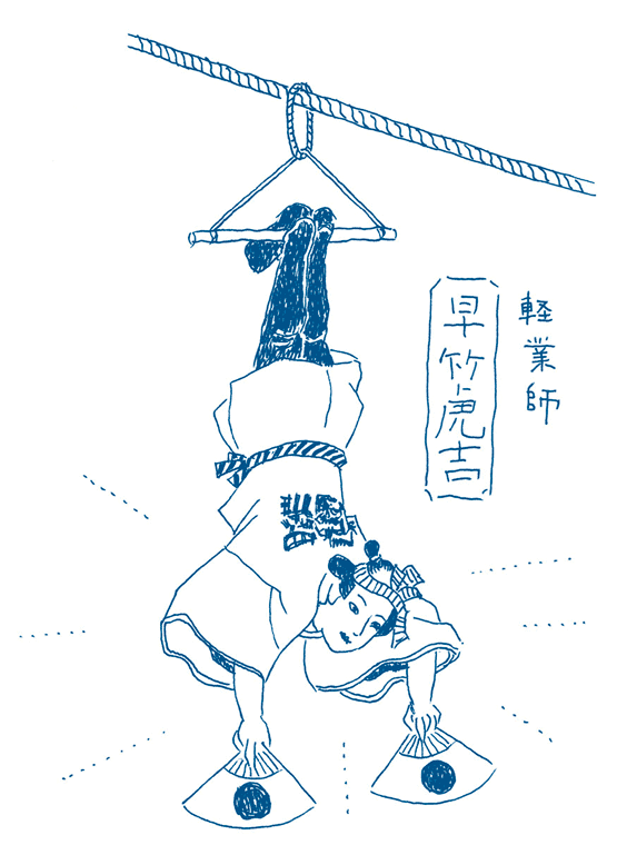 軽業師早竹虎吉