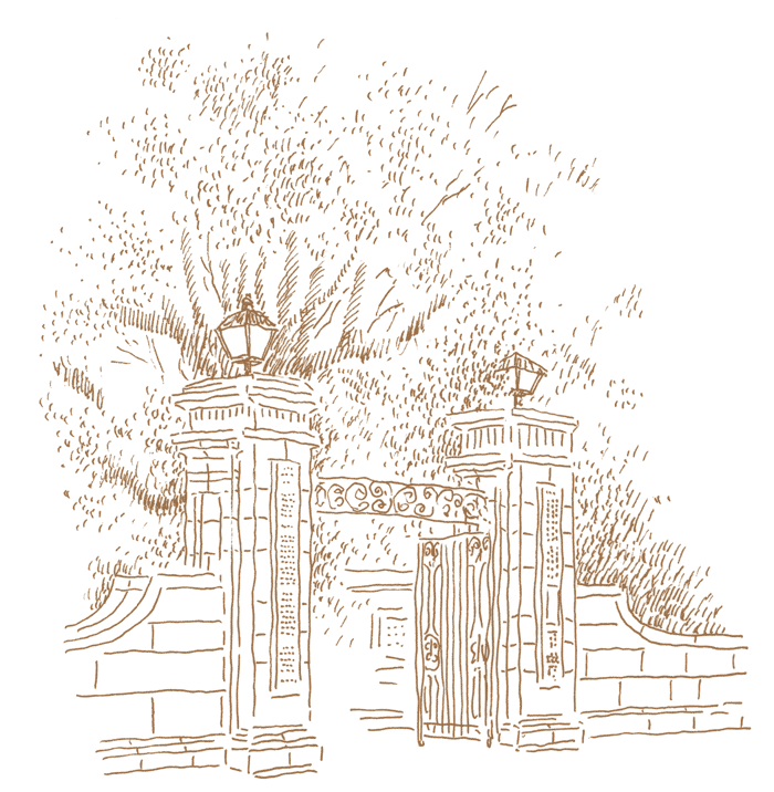 横浜外国人墓地エントランス